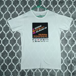 Eddie El Gato Elguera Skate Jam Large 2012 T Shirt Jimmy Z White